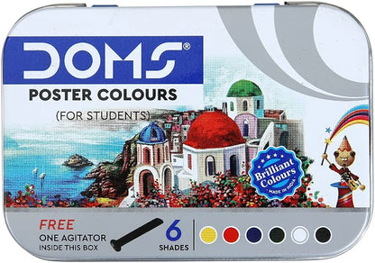 Doms poster colours 6 shades
