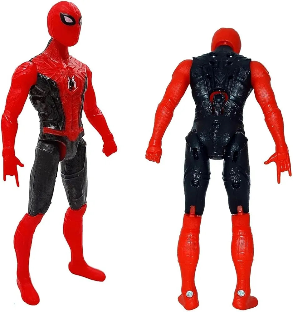 Marvel Avengers Spiderman Action Figure Toy For Boys Superhero Action Figure With Lights Best Gift For Boys