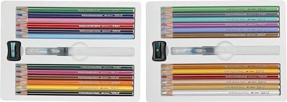 Doms 24 Shades Water colour pencils