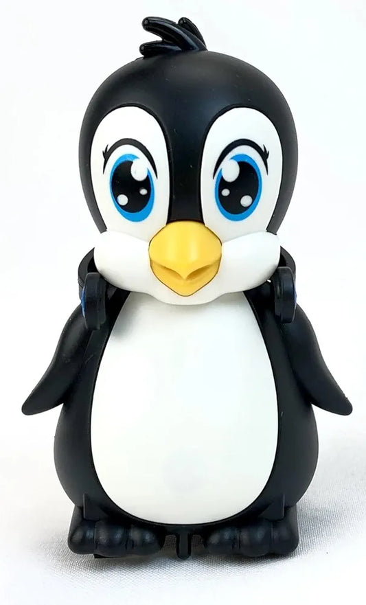 Electric Magnetic Adsorption Link Penguin Family Interaction Toy Sound and Dancing Interactive Kids Birthday Gift for Baby Boys Girls