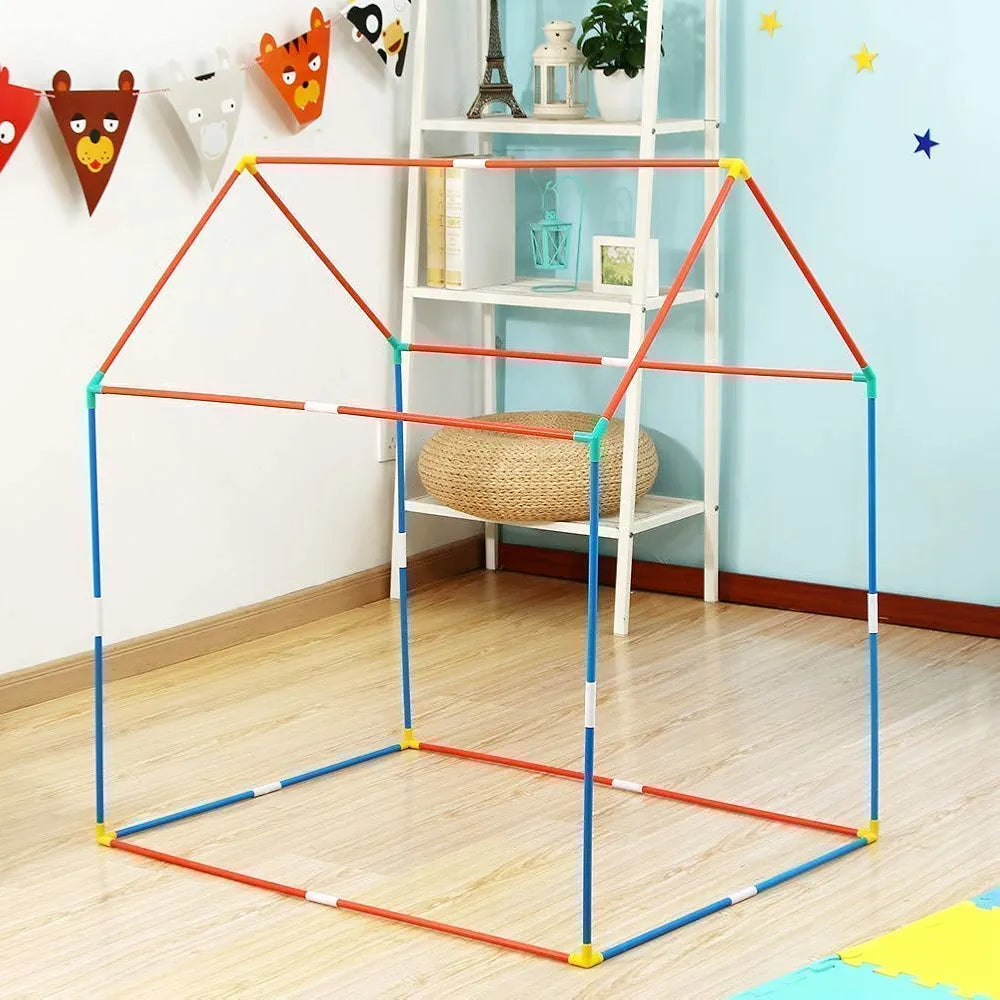 Jumbo Size Extremely Light Weight Water Proof Kids Play Tent House for 7 Year Old Girls and Boys Unicorn Tent House Theme for kids
