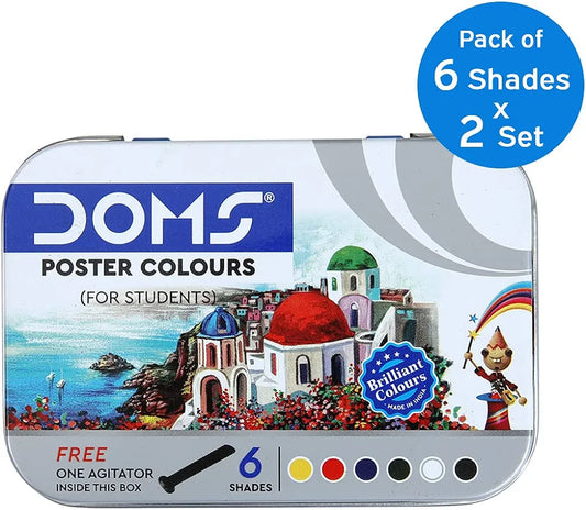 Doms poster colours 6 shades
