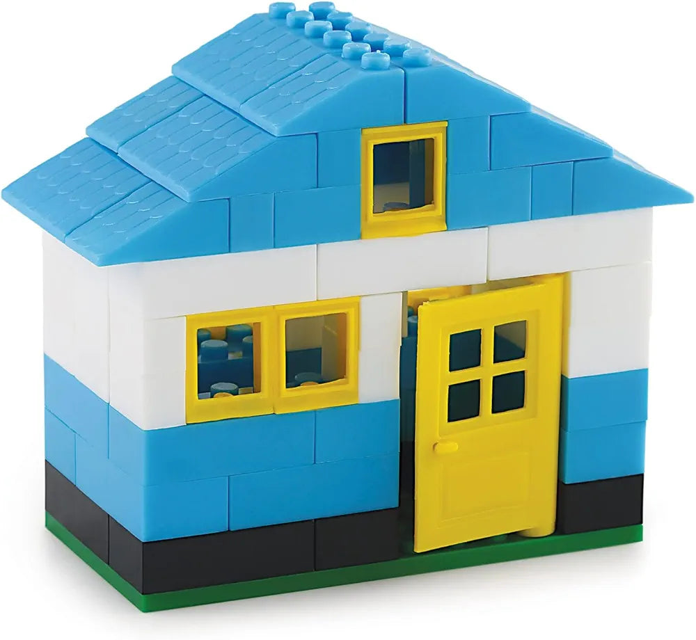 Home Construction and Building Block Game Set for Boys and Girls Toys for Gifting Made in India Blocks for Kids Set 4 Year above age old Basic Block