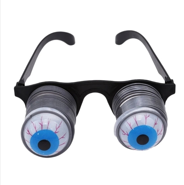 Pop out eye spring glasses
