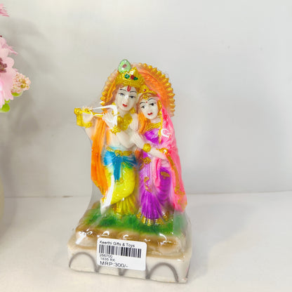 Marble Radha Krishna Kishan Standing Murti Idol Statue