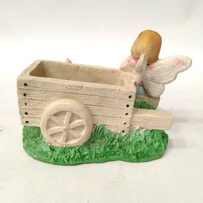 Handicraft Angel Butterfly Girl Flower Pot Succulent Planter Ceramic pot