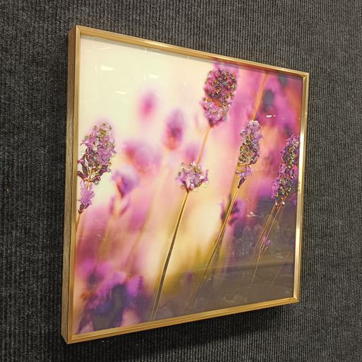 Crystal wall frames