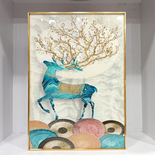 Crystal wall frames