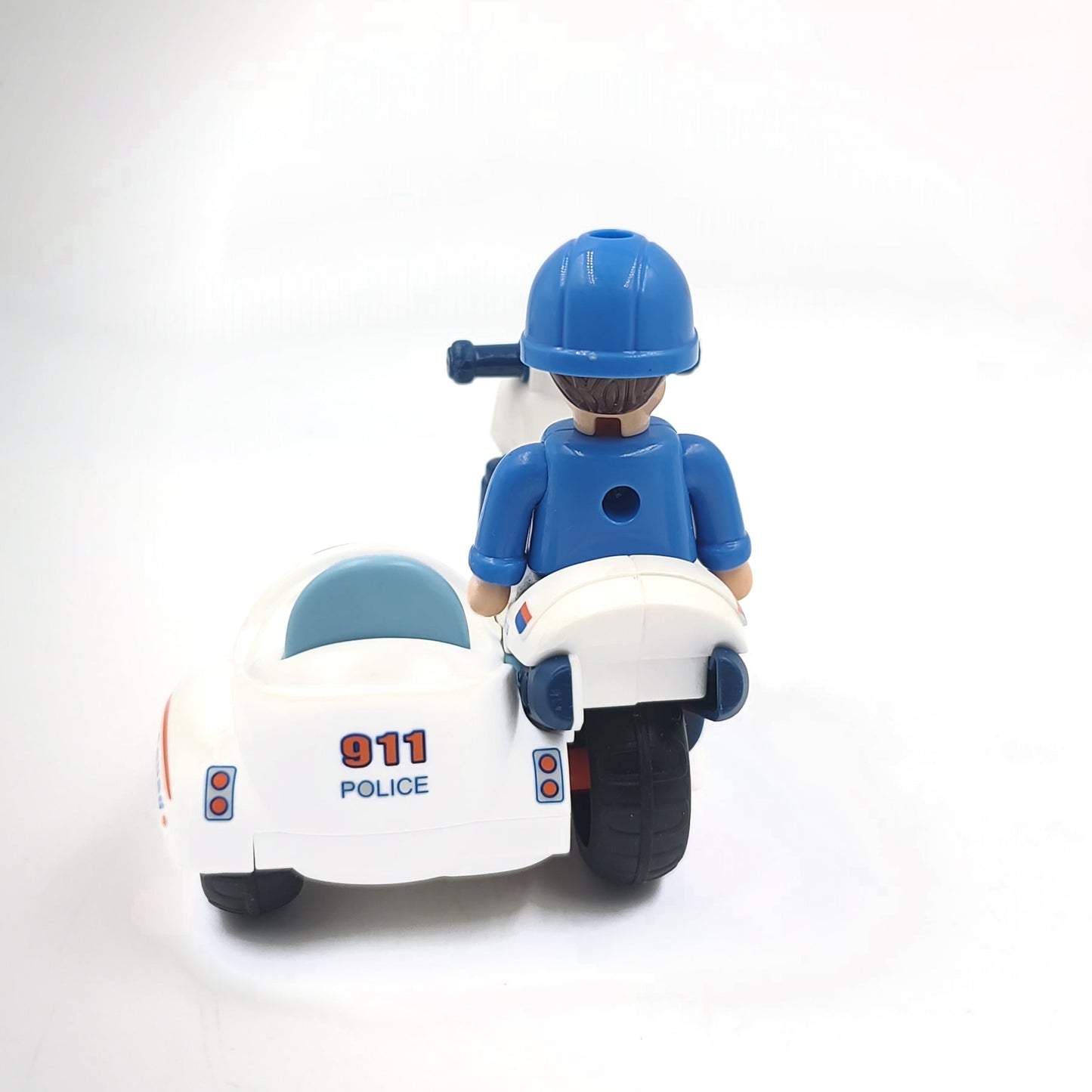 Police bike push toy