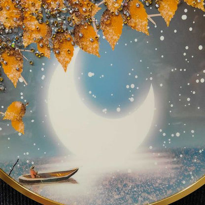 LUXURY CRYSTAL 3D CIRCLE SHAPE PAINTING