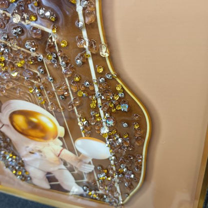Crystal wall frames