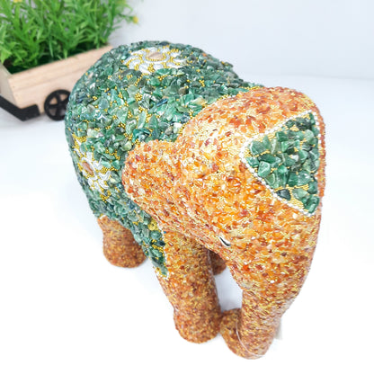 Resin Elephant Stone Work