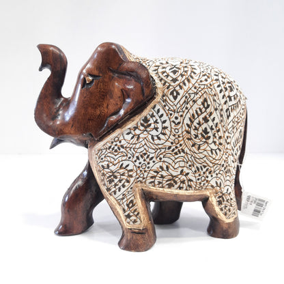 Wooden Elephant Fat T.UP With Cloth Oxod