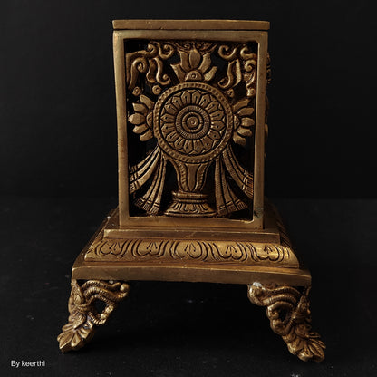 BRASS TIRUPATI BALAJI DHOOP DANI and INCENSE HOLDER