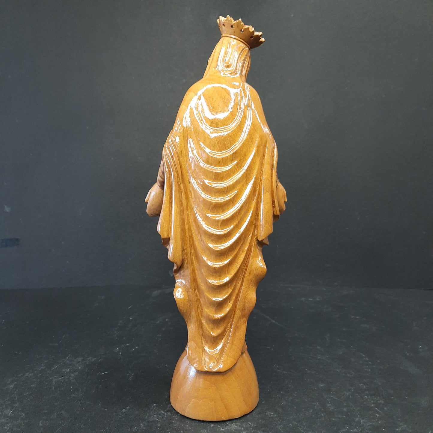 Wooden Mother Mary