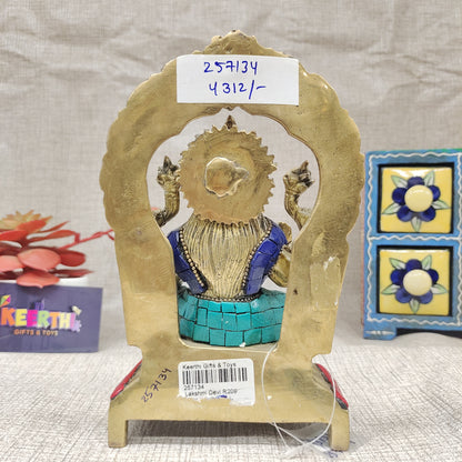 Lakshmi Devi Brass idol