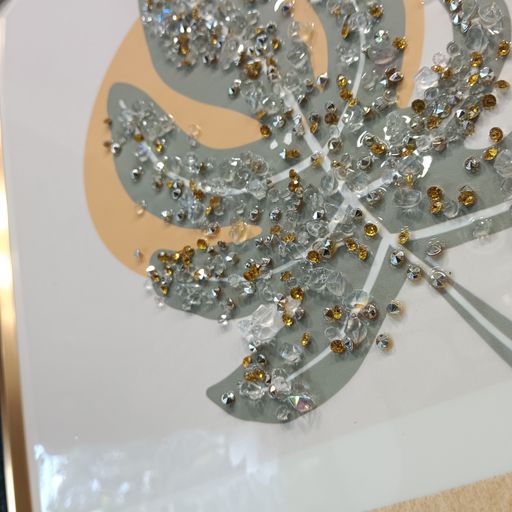 Crystal wall frames