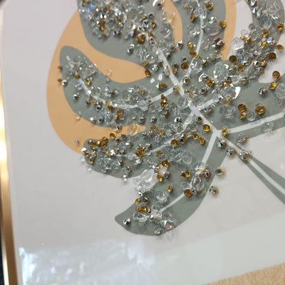 Crystal wall frames
