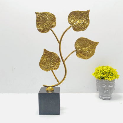 Autumn Leaves Gold sculpture