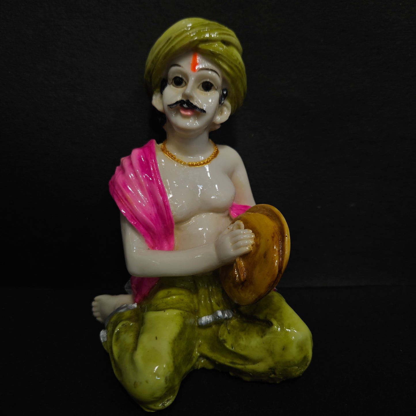 Hand Crafted Rajasthani Traditional Showpiece Men Figurine Idol for Home Decoration