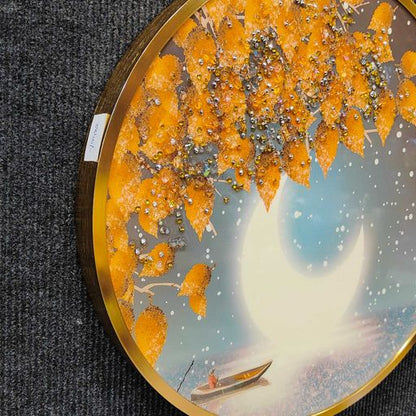 LUXURY CRYSTAL 3D CIRCLE SHAPE PAINTING