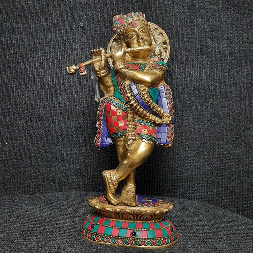 Brass Krishna