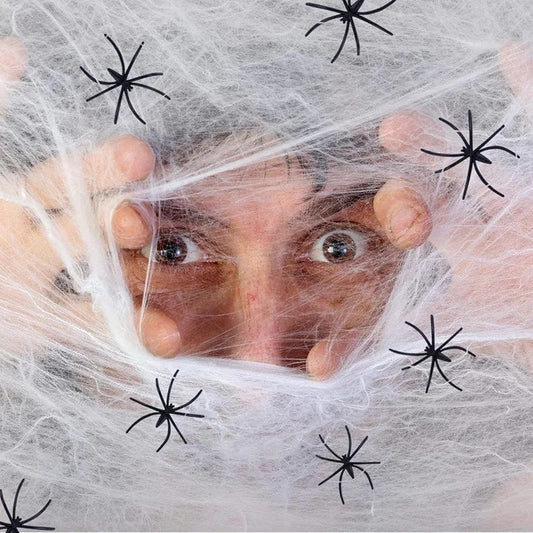 Spider webs for party decoration 1 pc