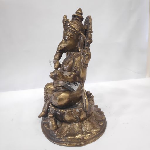 Brass ganesh idol