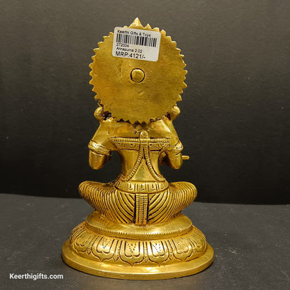 Annapurna Devi brass antique idol