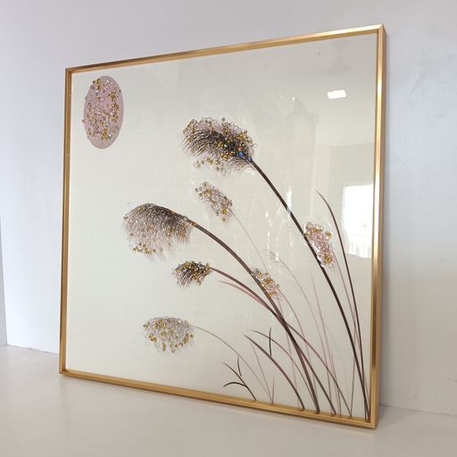 Crystal wall frames