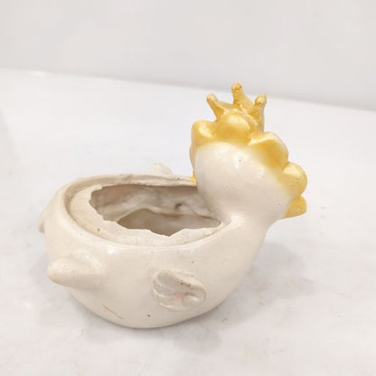 Ceramic Cute Mini Lion Planter Pot Animal Succulent Planter Flower Pot
