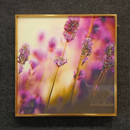 Crystal wall frames