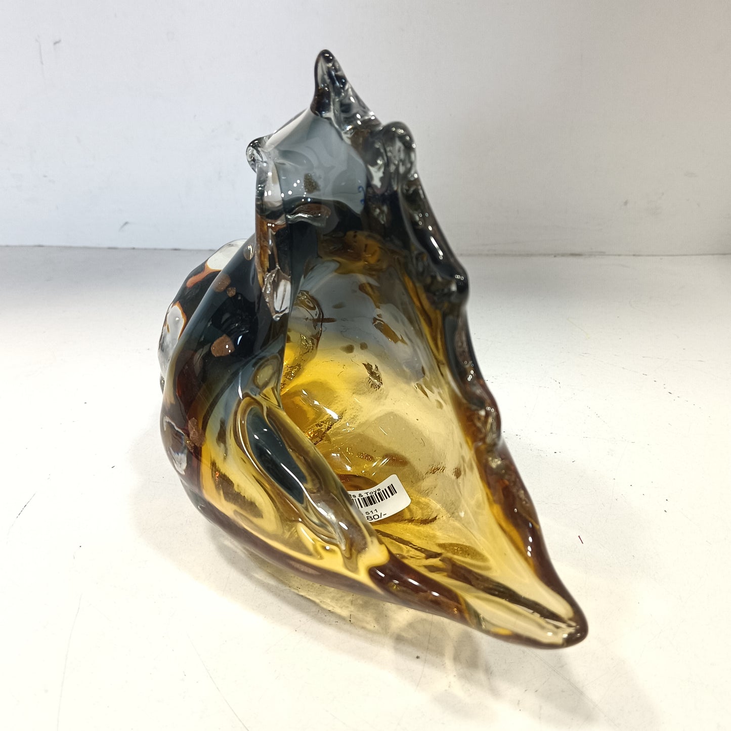 Conch crystal show piece