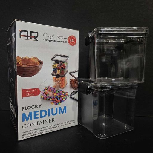 Air tight grocery or dry fruit storage container for food storage and return gifting purpose