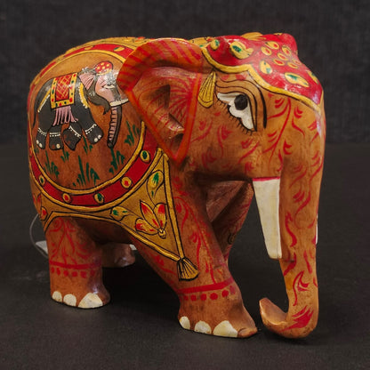 Wooden Elephant Embrossed