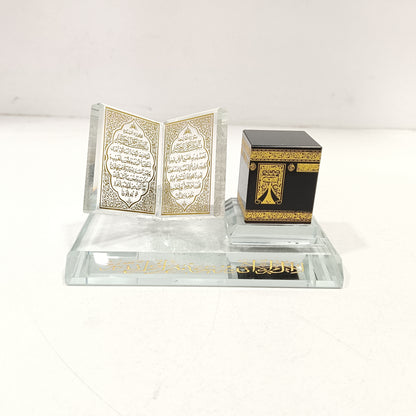 Makka kuran crystal show piece