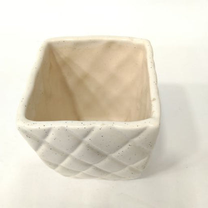 Textured Ceramic Pot,Indoor Planters,Flower pots,for Indoor,Outdoor,Balcony,Home,Garden,Office Decor,Succulent Ceramic pot