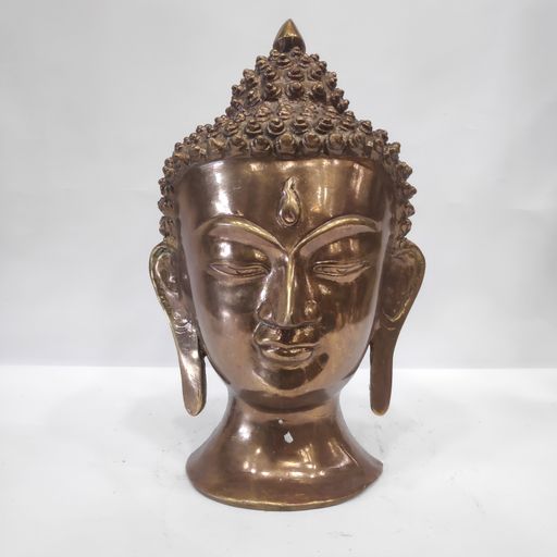 Brass Budda idol