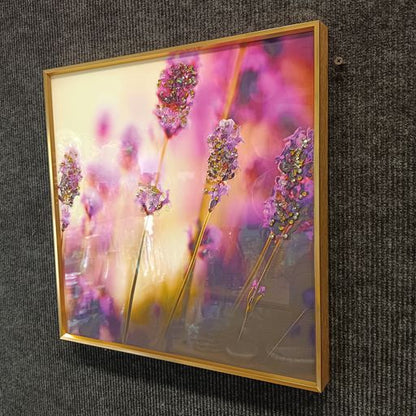 Crystal wall frames