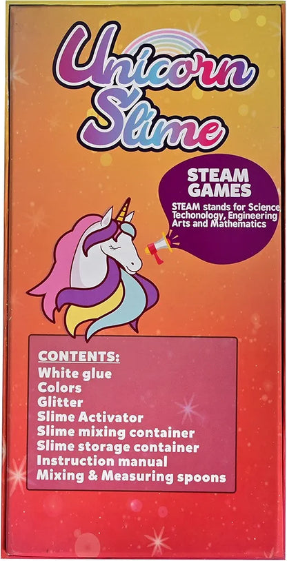 Unicorn Sparkle Slime Kit Unicorn Slime Set with Premade Slime Complete Set with Lots of Sparkling Accessories Great Gifts for Girls from 10 to 12 old kids