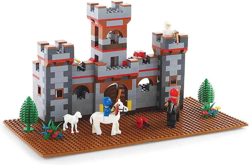 Construction Castle Warriors Set and Building Block Fort House Set Learning and To develop creative skills building block Set for kids