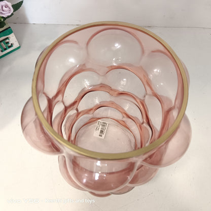 Bubble gum Flower Vase