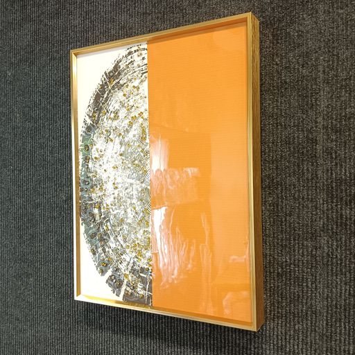 Crystal wall frames