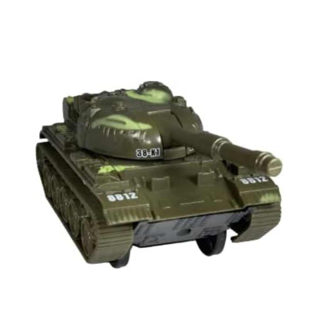 Mini army tank push toy
