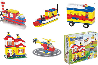 Excellent Building Blocks for Kids Block Game House Building Blocks Educational Toy Bricks Toys Set Puzzles Blocks Set for Kids