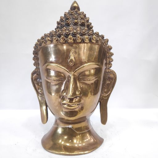 Brass Buddha idol