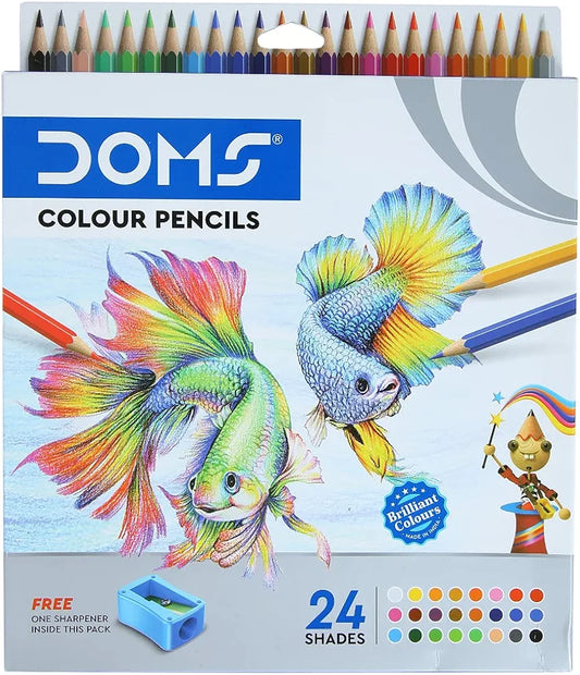 Doms colour pencils 24 Shades