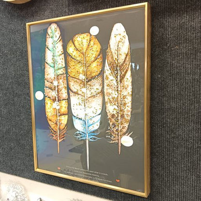 Crystal wall frames