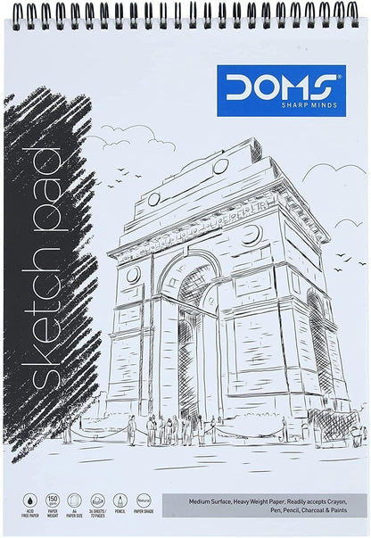 Doms Sketch Book 72 pages A5