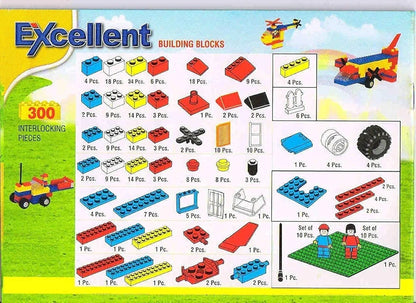 Excellent Building Blocks for Kids Block Game House Building Blocks Educational Toy Bricks Toys Set Puzzles Blocks Set for Kids